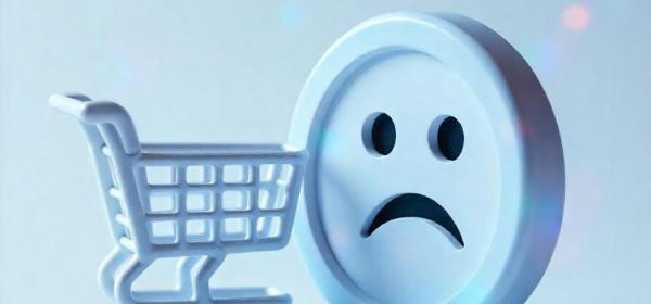 an empty shopping cart