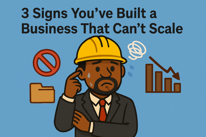 worried business man